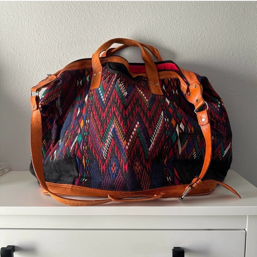 Nena & co OOAK weekender bag